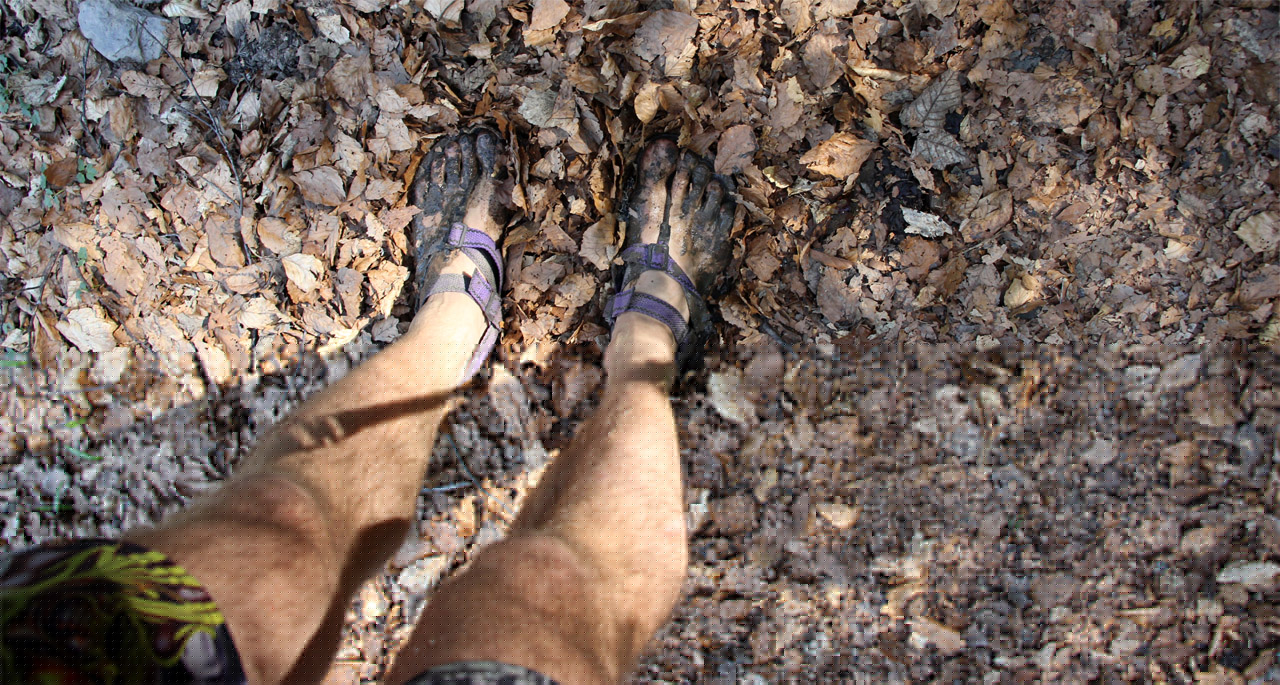 Barefoot sandále Labky v blate