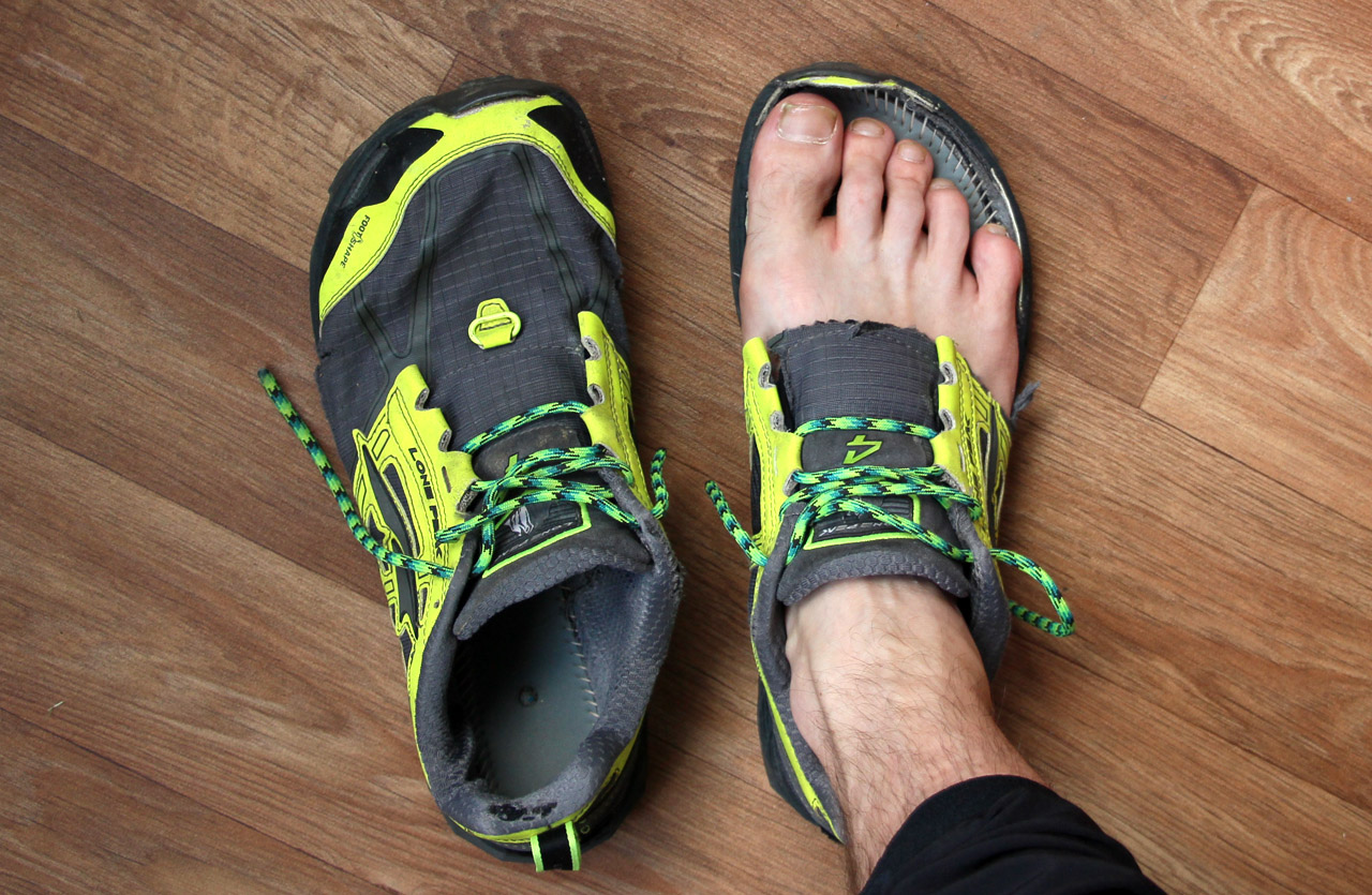 Altra Lonepeak 4.5 - priestor pre prsty