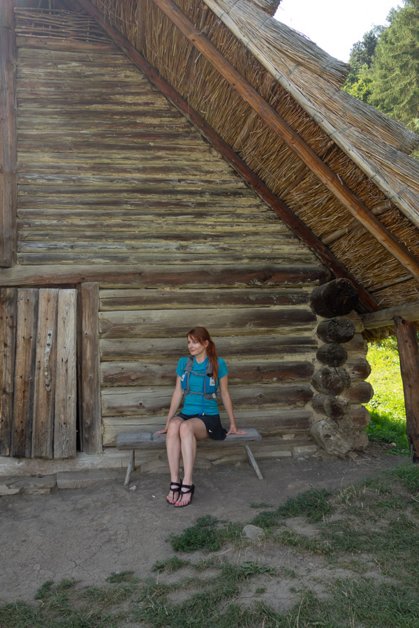 Keltské hradisko Havránok, sandále Labky vyrobené na Slovensku, turistika