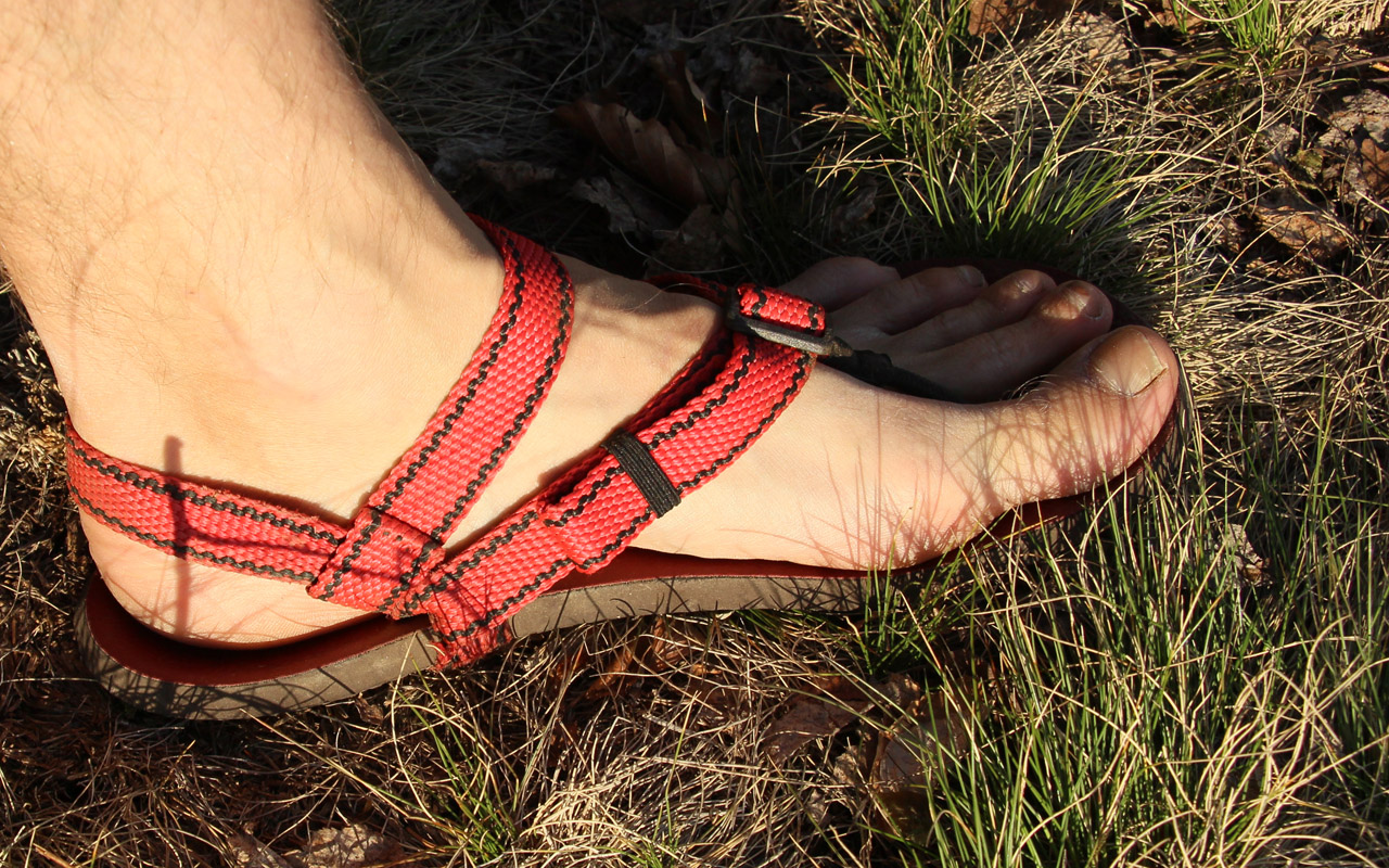 Barefoot obuv na chodidle
